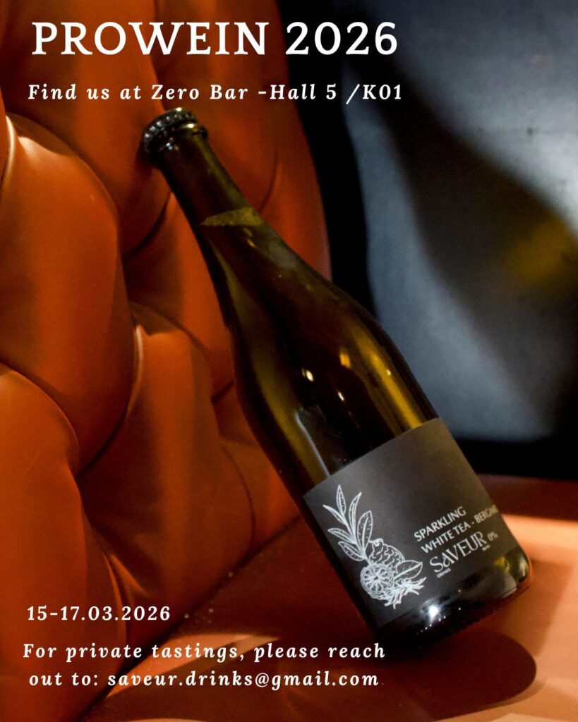 Saveur Drinks will be at the ProWein You can find us from 15-17.03.2026 at Meiningers Zero Bar - Hall 5 / KO1